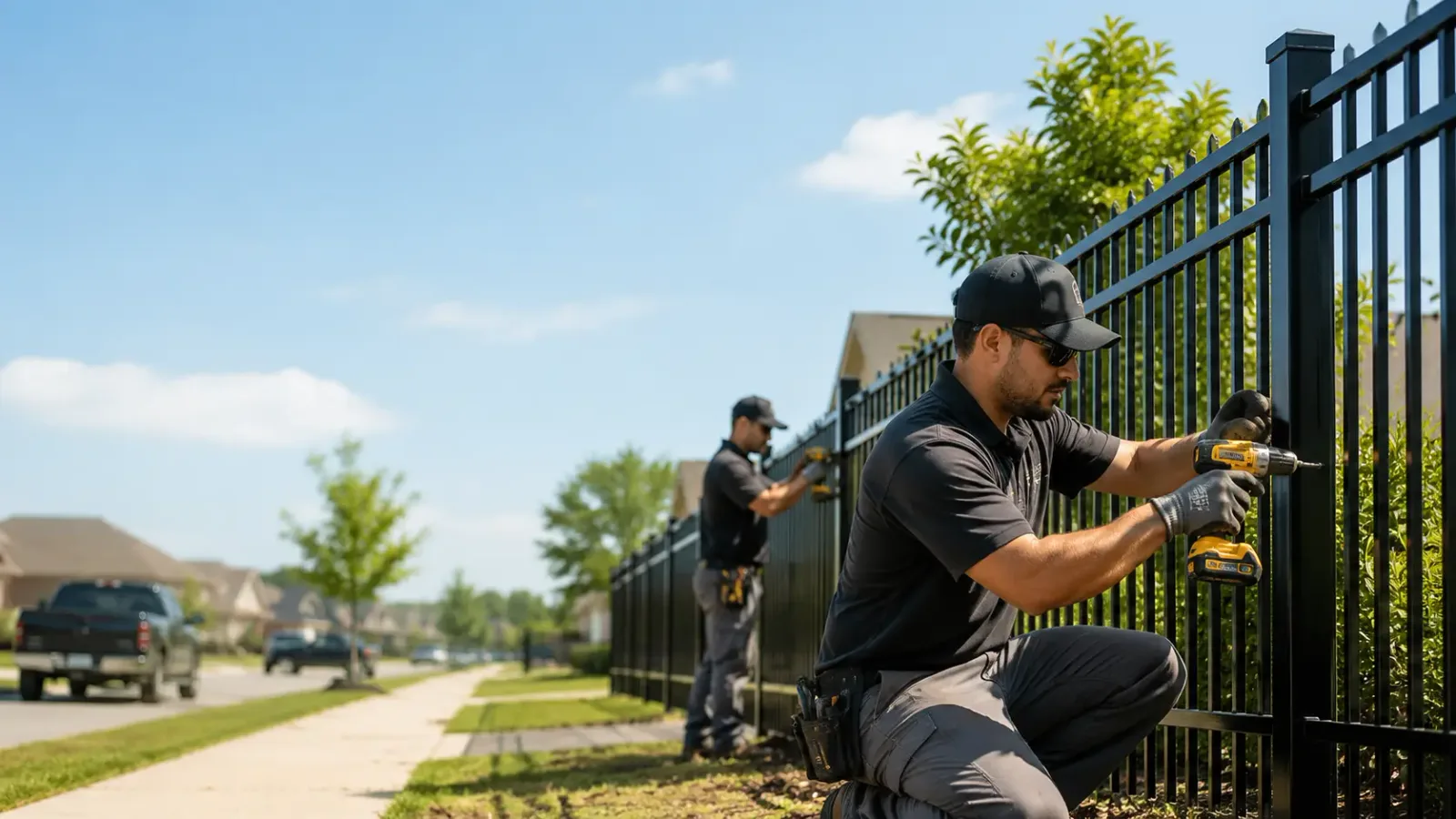 Metal Fence Installation in Stapleton, NE